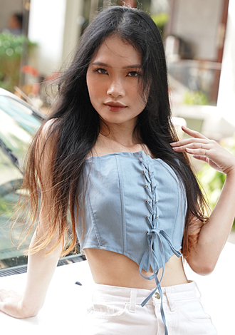 Attractive Asian Profile Thi Phuong Linh From Ho Chi Minh City Yo Hair Color Black